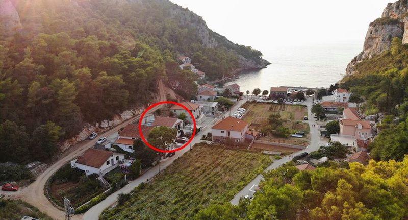 Apartman s klimatizací s terasou pro 4 os. se 2 ložnicemi A-17075-a - Apartments By The Sea Cove Vela Stiniva, Hvar - 17075 Vela Stiniva, foto 1