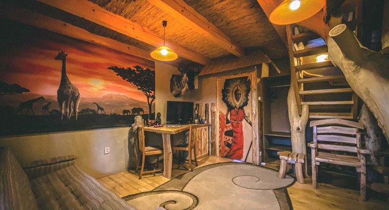 Apartman se sprchou s terasou pro 4 os. se 2 ložnicemi (s možností přistýlky) - Resort Svět Úžice, foto 1