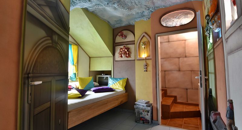 Apartman se sprchou s terasou pro 3 os. se 2 ložnicemi (s možností přistýlky) - Resort Svět Úžice, foto 1