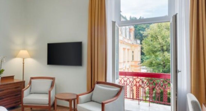 Premium - Hvězda Pokoj s manželskou postelí - Ensana Hvězda – Imperiál Health Spa Hotel Mariánské Lázně, foto 1
