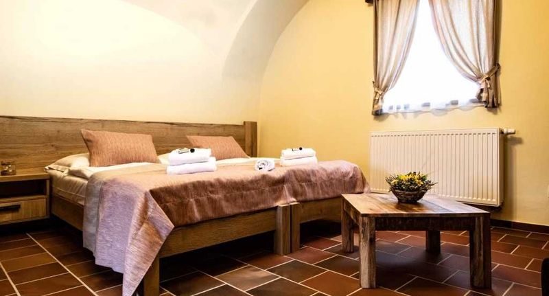 Studio Apartman se sprchou s manželskou postelí s 1 ložnicí - Residence Tvrz Skočice, foto 1