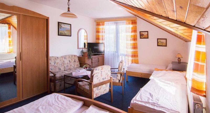 Pokoj se sprchou pro 3 os. - Pension Inge Vyšší Brod, foto 1