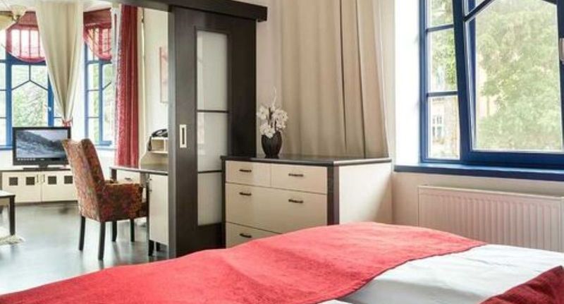 Superior Apartman s klimatizací s manželskou postelí s 1 ložnicí (s možností přistýlky) - Luxury spa & wellness Vila Valaška Luhačovice, foto 1
