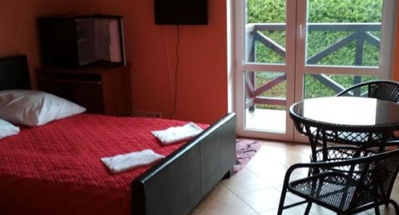 Pokoj s balkónem s koupelnou s manželskou postelí - Ośrodek Wypoczynkowy Vita Augustów, foto 1
