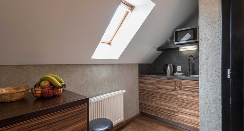 Pokoj se sprchou s vlastní kuchyňkou pro 3 os. - Apartmány 294 Bedřichov, foto 1