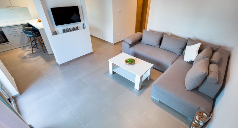 Lux Apartman pro 4 os. se 2 ložnicemi přízemní - Croatica Suites Brodarica, foto 1