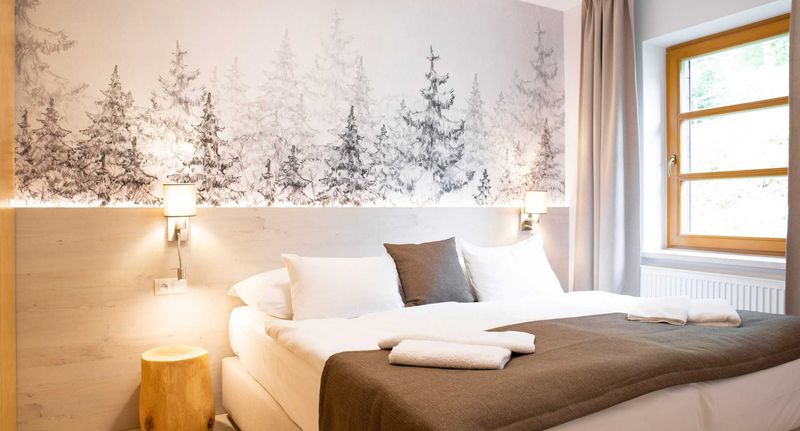 Apartman se sprchou s vlastní kuchyňkou pro 5 os. se 2 ložnicemi - Amenity Resort Špindlerův Mlýn, foto 1