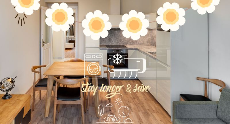 Deluxe Apartman se sprchou pro 4 os. se 2 ložnicemi (s možností přistýlky) - Louren Apartments Praha, foto 1