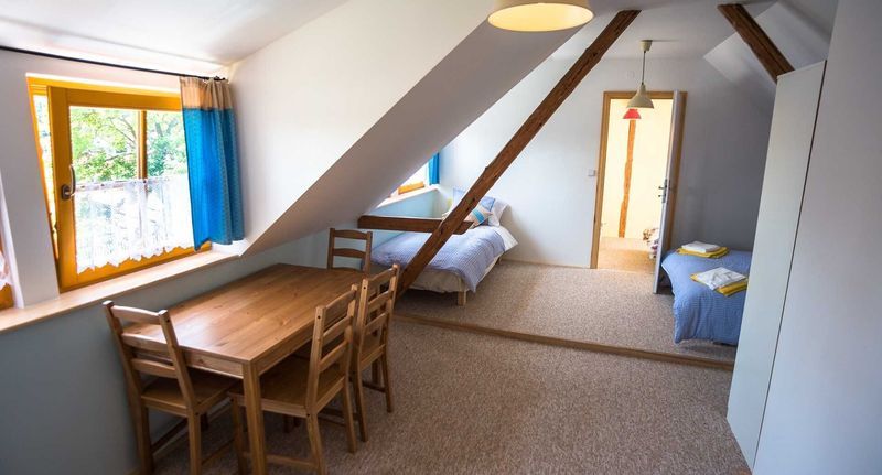 Apartman se sprchou s vlastní kuchyňkou pro 5 os. se 2 ložnicemi - penzion Bořetínský Statek Bořetín, foto 1