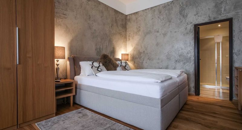 Pokoj s klimatizací se sprchou s manželskou postelí - Pension Hardy Valtice, foto 1
