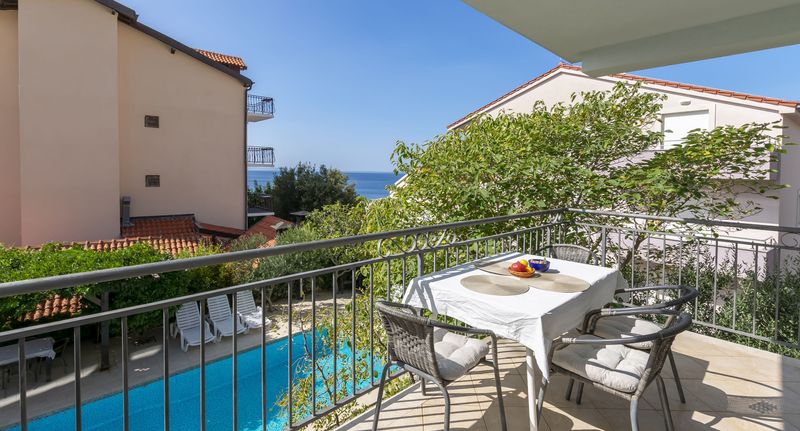 Apartman pro 4 os. se 2 ložnicemi - Apartments Ljiljana Omis, foto 9