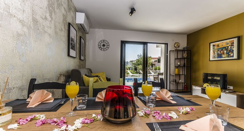 Apartman pro 6 os. se 3 ložnicemi - Apartments Villa Adriana II Srima, foto 29