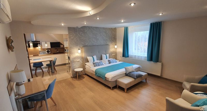 Exclusive Apartman s manželskou postelí s 1 ložnicí na poschodí - Tündérlak Balatonfüred, foto 1