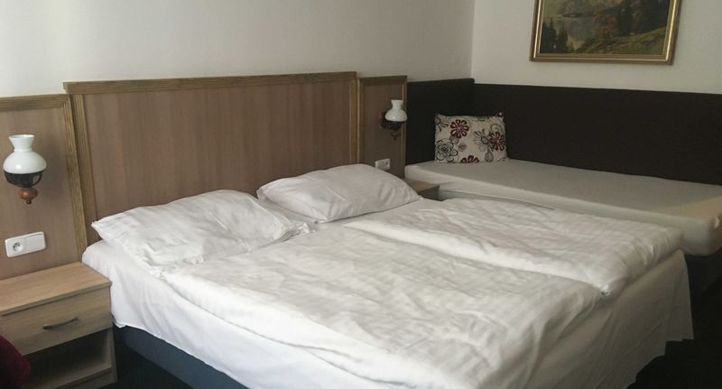 Pokoj se sprchou pro 3 os. - Hotel ENNIUS Klatovy, foto 1