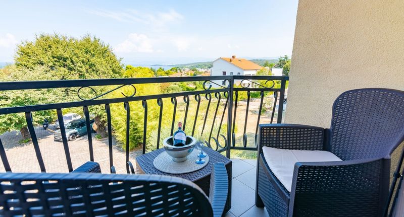 Standard Apartman s manželskou postelí s 1 ložnicí na poschodí - Apartments Soldan Malinska Krk, foto 1