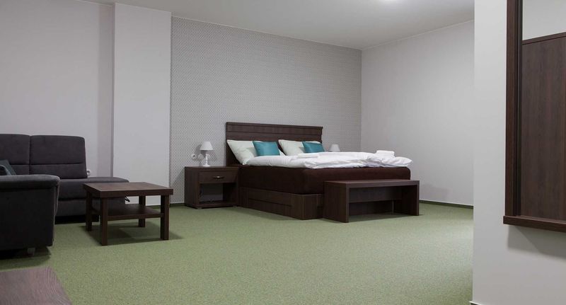 Apartman s manželskou postelí s 1 ložnicí (s možností přistýlky) - Villa Cafe Krnov, foto 6