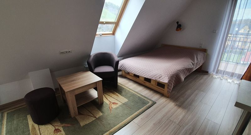 Apartman s balkónem s vlastní kuchyňkou s manželskou postelí s 1 ložnicí - Apartamenty CEDE Zakopane, foto 1