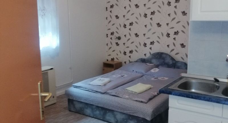 Apartman s koupelnou s manželskou postelí s 1 ložnicí přízemní - Borostyán Üdülőház Bogács, foto 1