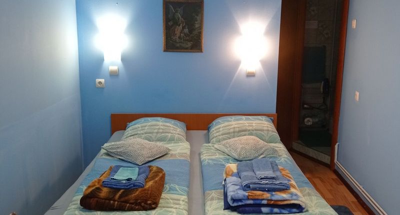 Pokoj s koupelnou s manželskou postelí - Casă de oaspeți Csergő Ildikó Lăzarea, foto 1