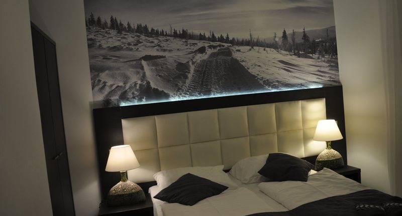 Komfort Pokoj pro 5 os. s výhledem do zahrady - Villa Karpacz, foto 1