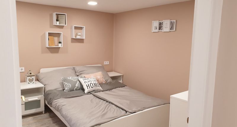 Apartman (jako celek) tV s plochou obrazovkou s privátní koupelnou mimo apartmán s manželskou postelí - MohApartman Gyöngyössolymos, foto 1