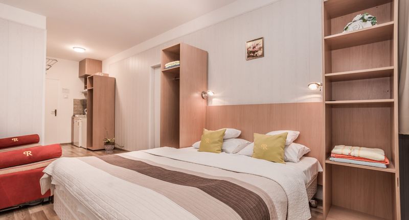 Apartman s terasou pro 4 os. s 1 ložnicí přízemní - Polaris Resort Apartmanház Zsóry-fürdő Mezőkövesd, foto 1