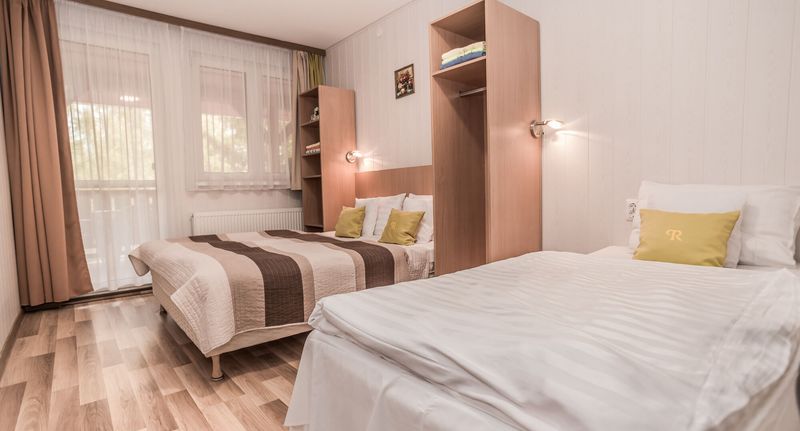 Apartman s balkónem pro 3 os. s 1 ložnicí na poschodí - Polaris Resort Apartmanház Zsóry-fürdő Mezőkövesd, foto 1