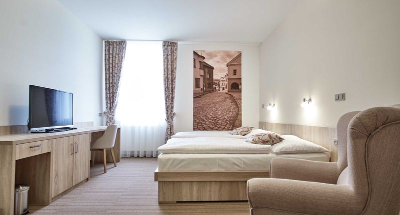 Superior Pokoj se sprchou s manželskou postelí - Hotel GTC Bílovec, foto 1