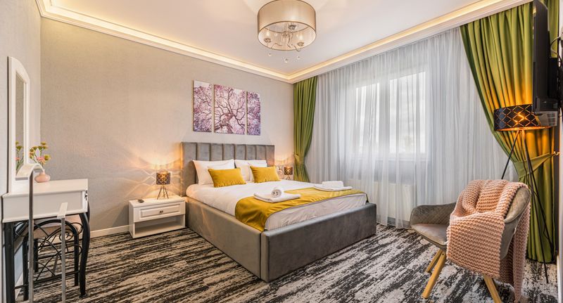 Junior Apartman pro 3 os. s 1 ložnicí - Hotel Stejarii Resort Ineu, foto 1