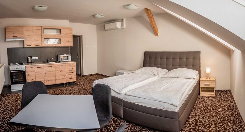 Apartman se sprchou s vlastní kuchyňkou pro 4 os. - Hotel Brixen Praha, foto 1