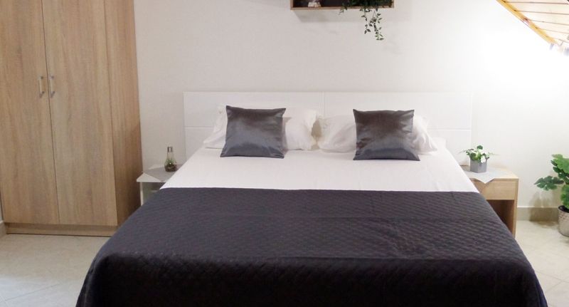 Design Apartman s manželskou postelí s 1 ložnicí v podkroví - Stribli Apartmanház Harkány, foto 1