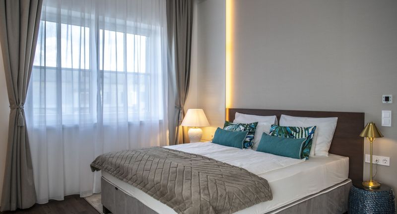 Penthouse s wellness terasou Apartman pro 6 os. se 3 ložnicemi - BalaLake Resort Szántód, foto 1