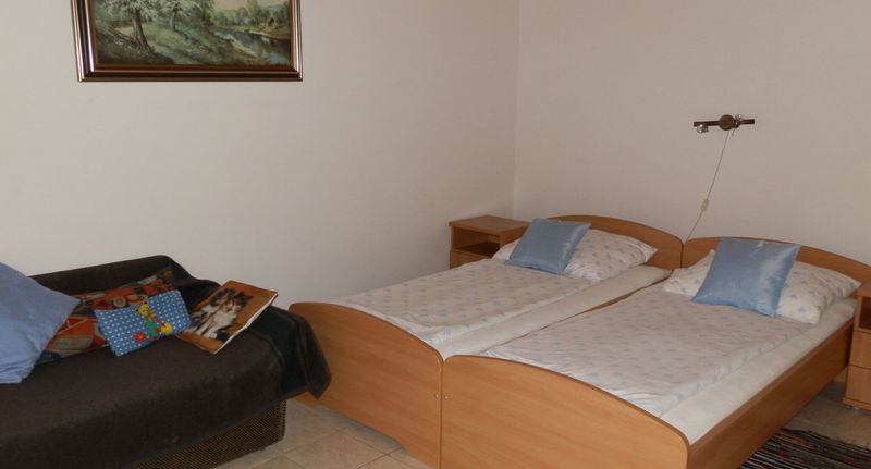 Apartman (jako celek) s terasou pro 2 os. s výhledem do zahrady (s možností přistýlky) - Zalavölgye Vendégház Kehidakustány, foto 1