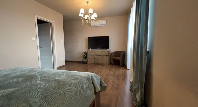 Pokoj s manželskou postelí s panoramou na poschodí - Gold Horse Vendégház Szilvásvárad, foto 5