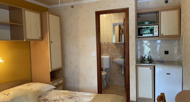 Studio Apartman s manželskou postelí s 1 ložnicí přízemní - Balaton Apartmanház Zamárdi, foto 1
