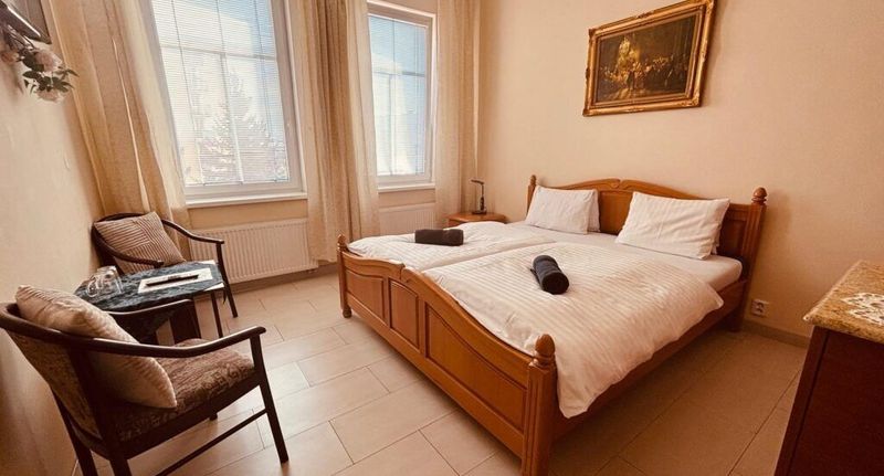 Pokoj s manželskou postelí - Hotel Egeria Cheb, foto 1