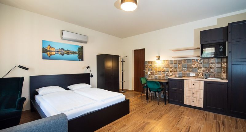 Apartman s terasou pro 4 os. s 1 ložnicí přízemní - Mi&Ti Apartman Szarvas, foto 1