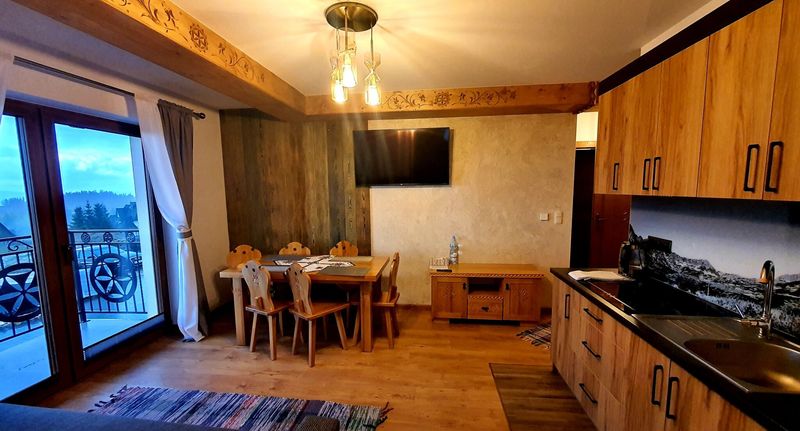 Apartman pro 7 os. se 3 ložnicemi - Willa Pasieka Apartamenty Domki Bukowina Tatrzańska, foto 1