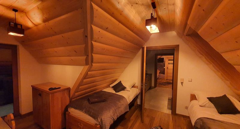 Pokoj pro 2 os. - Willa Pasieka Apartamenty Domki Bukowina Tatrzańska, foto 5