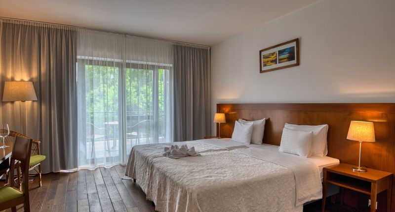Classic Pokoj pro 2 os. s výhledem do zahrady (s možností přistýlky) - Tisza Balneum Hotel Tiszafüred, foto 1