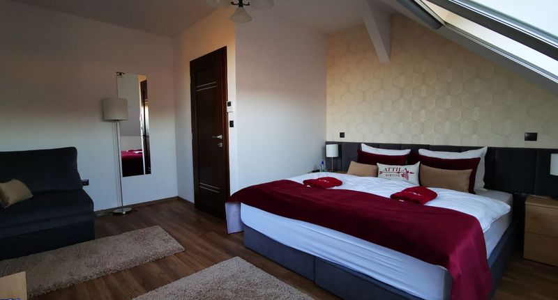 Apartman (jako celek) pro 4 os. s výhledem na hory v podkroví (s možností přistýlky) - Attila Birtok Szekszárd, foto 1
