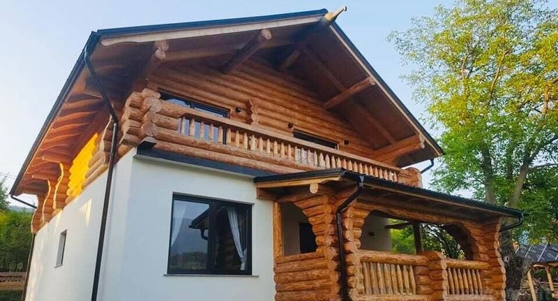 Roubenka (jako celek) s balkónem se zahradou pro 8 os. - Cabana 9 Borșa, foto 1