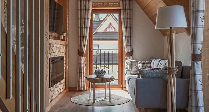 Apartman s balkónem pro 4 os. se 2 ložnicemi - Apartamenty Mrowca Ząb, foto 1
