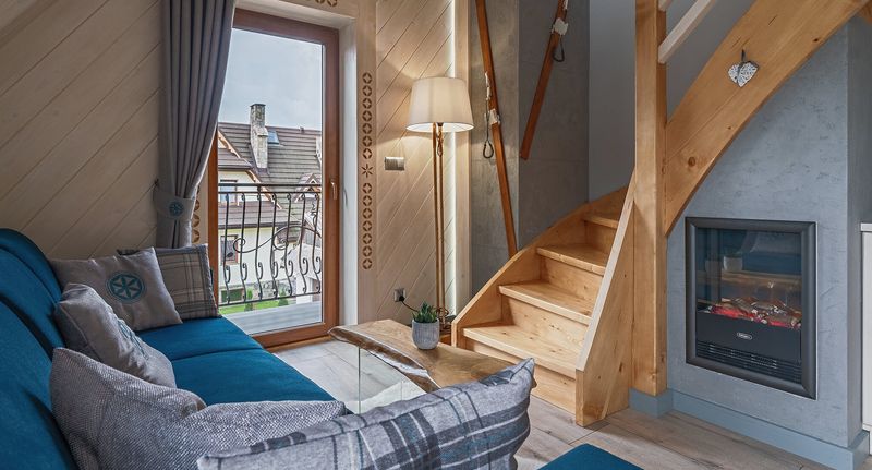 Apartman s balkónem pro 5 os. se 2 ložnicemi - Apartamenty Mrowca Ząb, foto 1