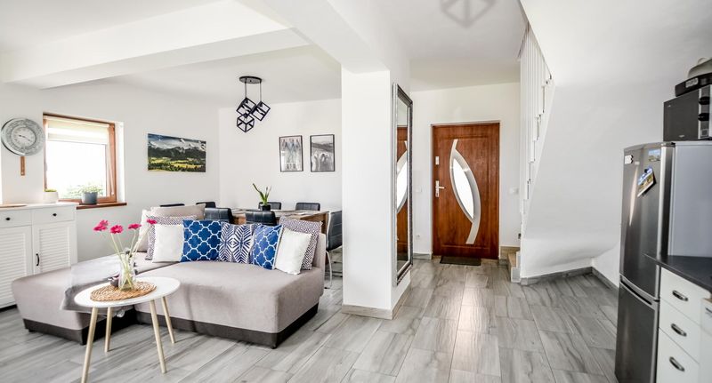 Deluxe Apartman s balkónem pro 8 os. se 4 ložnicemi - Apartamenty Dwupoziomowe Dwa Widoki Jacuzzi & Sauna Ząb, foto 64