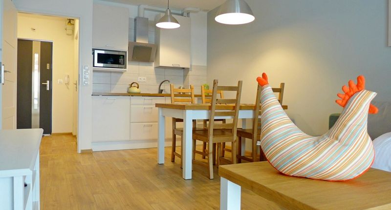 Apartman pro 4 os. se 2 ložnicemi s výhledem na hory přízemní - Wellness Apartamenty Złoty Widok Szczyrk, foto 1