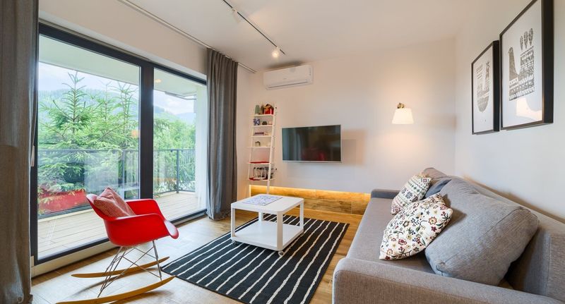 Apartman pro 4 os. se 2 ložnicemi s výhledem na hory - Wellness Apartamenty Złoty Widok Szczyrk, foto 1