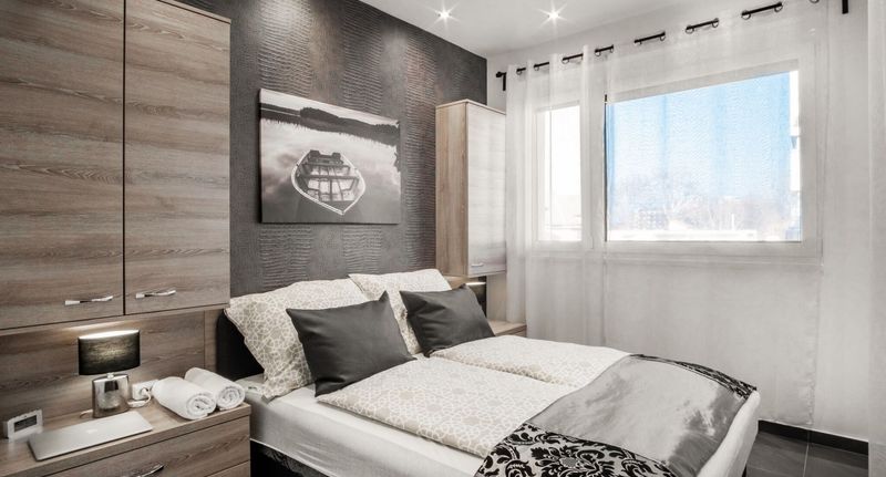 Premium Apartman (jako celek) s balkónem pro 4 os. - MF SilverLake Wellness Apartment, foto 1