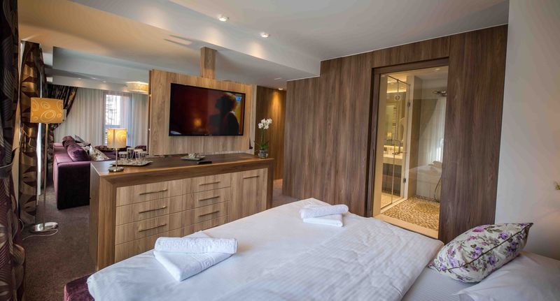 Apartman s manželskou postelí s 1 ložnicí - Eden Grand Resort Predeal, foto 1