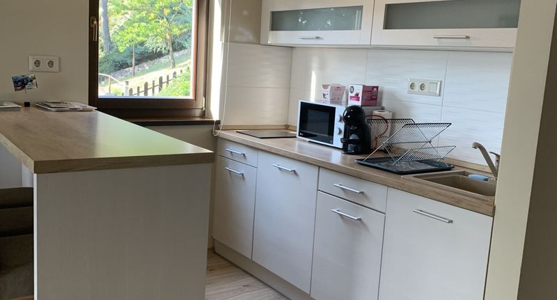 Apartman s klimatizací pro 4 os. se 2 ložnicemi s panoramou - Popeye Apartman Tihany, foto 1